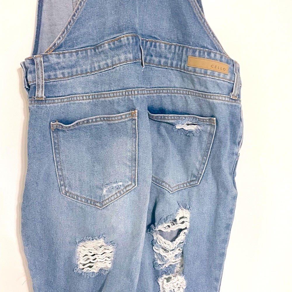 Distressed Overalls - Picture 5 of 8